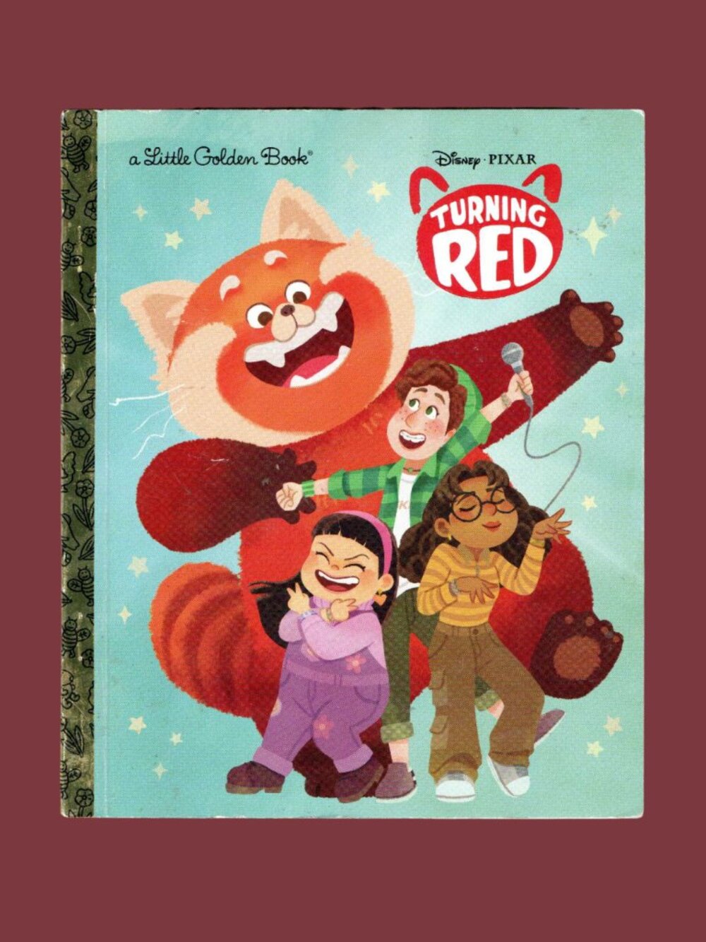 5/$20 Turning Red Disney Pixar Little Golden Book